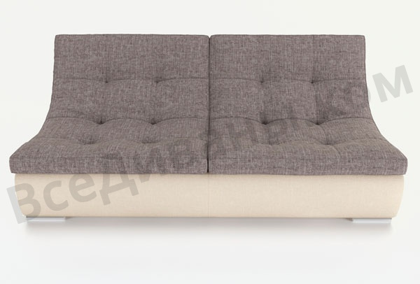 Прямой диван Монреаль французская раскладушка, Вариант 5 
