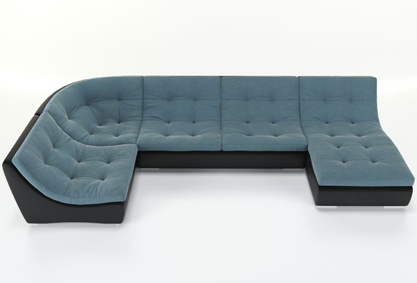 Угловой диван Монреаль-4 французская раскладушка, Вариант 3 