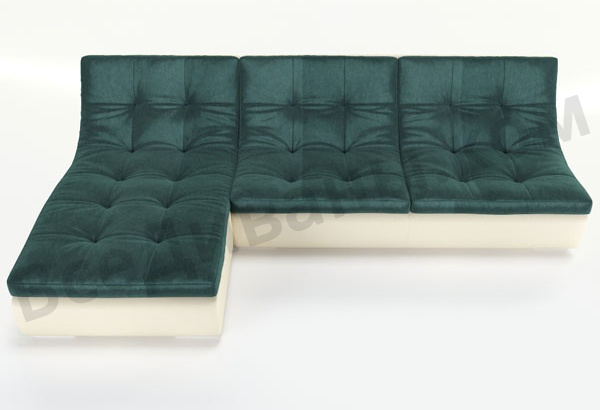 Угловой диван Монреаль-2 Мурано французская раскладушка 