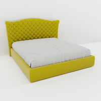 Кровать Мягкая кровать Аризона Yellow 
