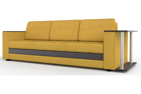 Прямой диван Атланта-Люкс Софт Модель 58 со столиком 
