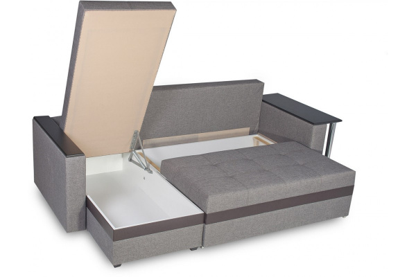Угловой диван Атланта-Люкс Комфорт Модель 14 со столиком 