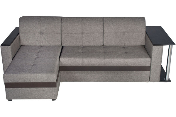 Угловой диван Атланта-Люкс Софт Модель 14 со столиком 