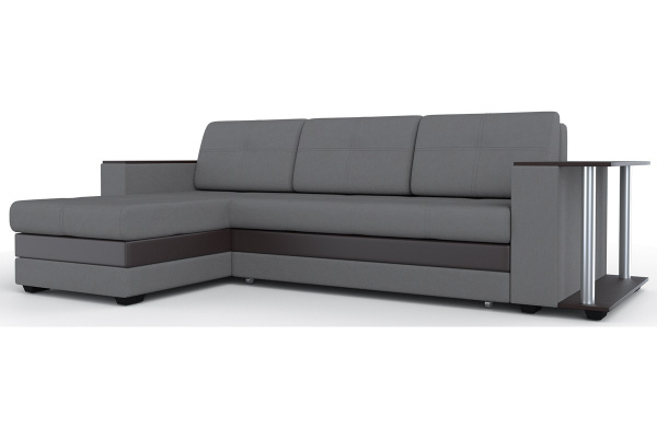 Угловой диван Атланта-Люкс Софт Модель 6 со столиком 