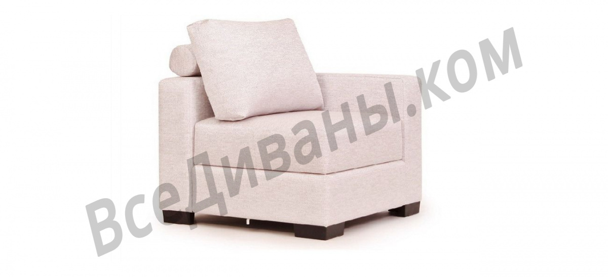 Прямой диван Пато с креслом 