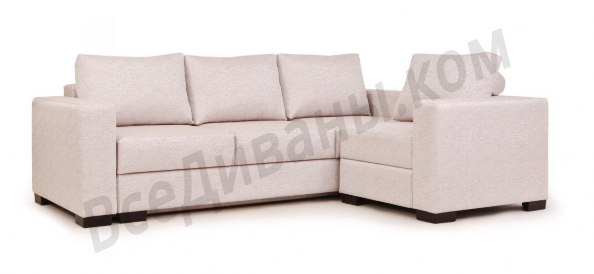 Прямой диван Пато с креслом 